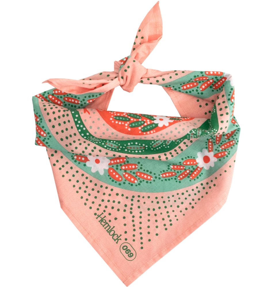 Handker Bandana - Snakes Pink No. 69