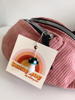 Corduroy Fanny Pack - Blush