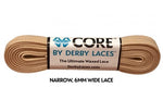 Tan Derby CORE Waxed Laces