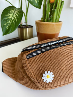 Corduroy Fanny Pack - Toffee