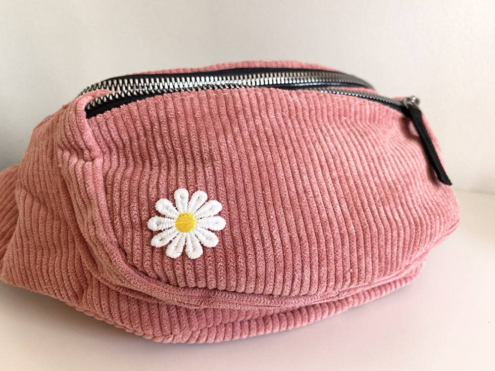 Corduroy Fanny Pack - Blush