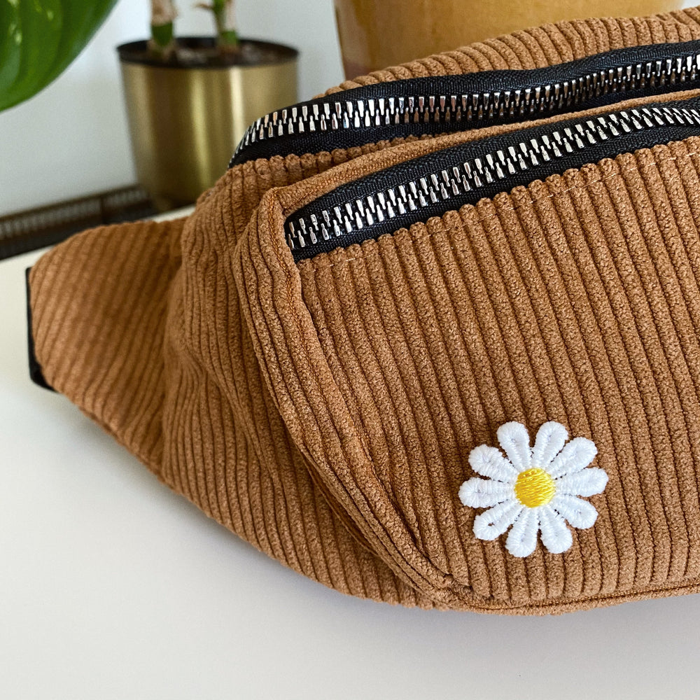 Corduroy Fanny Pack - Toffee