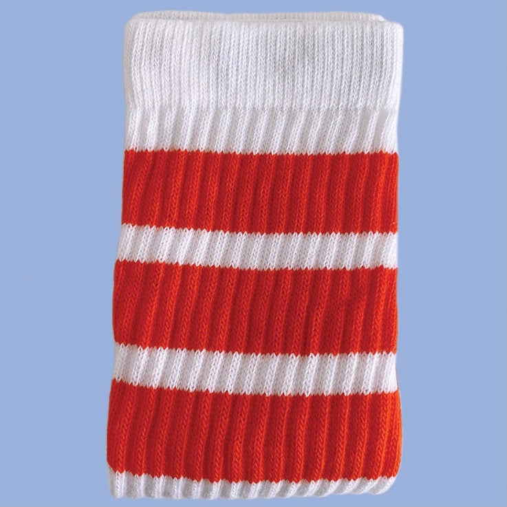 Skater Socks - Tomato Orange